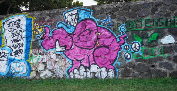 L&rsquo;art urbain à Saint-Pierre