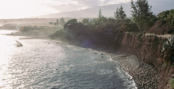 Ballade au soleil couchant, à la Pointe au diable